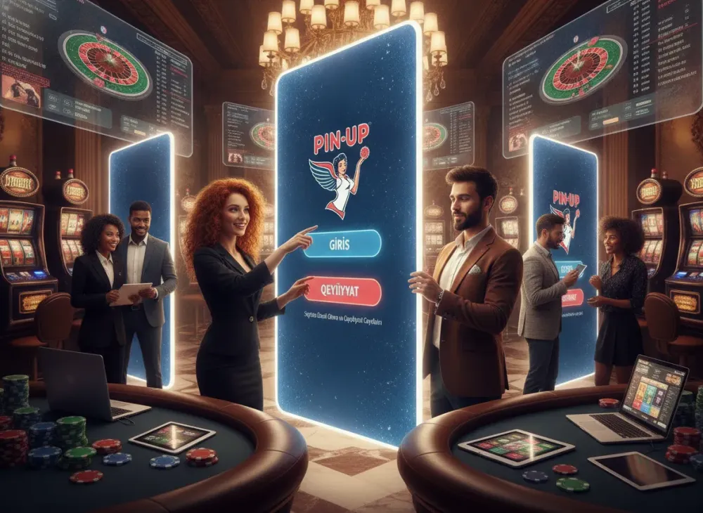 Pinup giriş saytına daxil olma və qeydiyyat qaydaları
